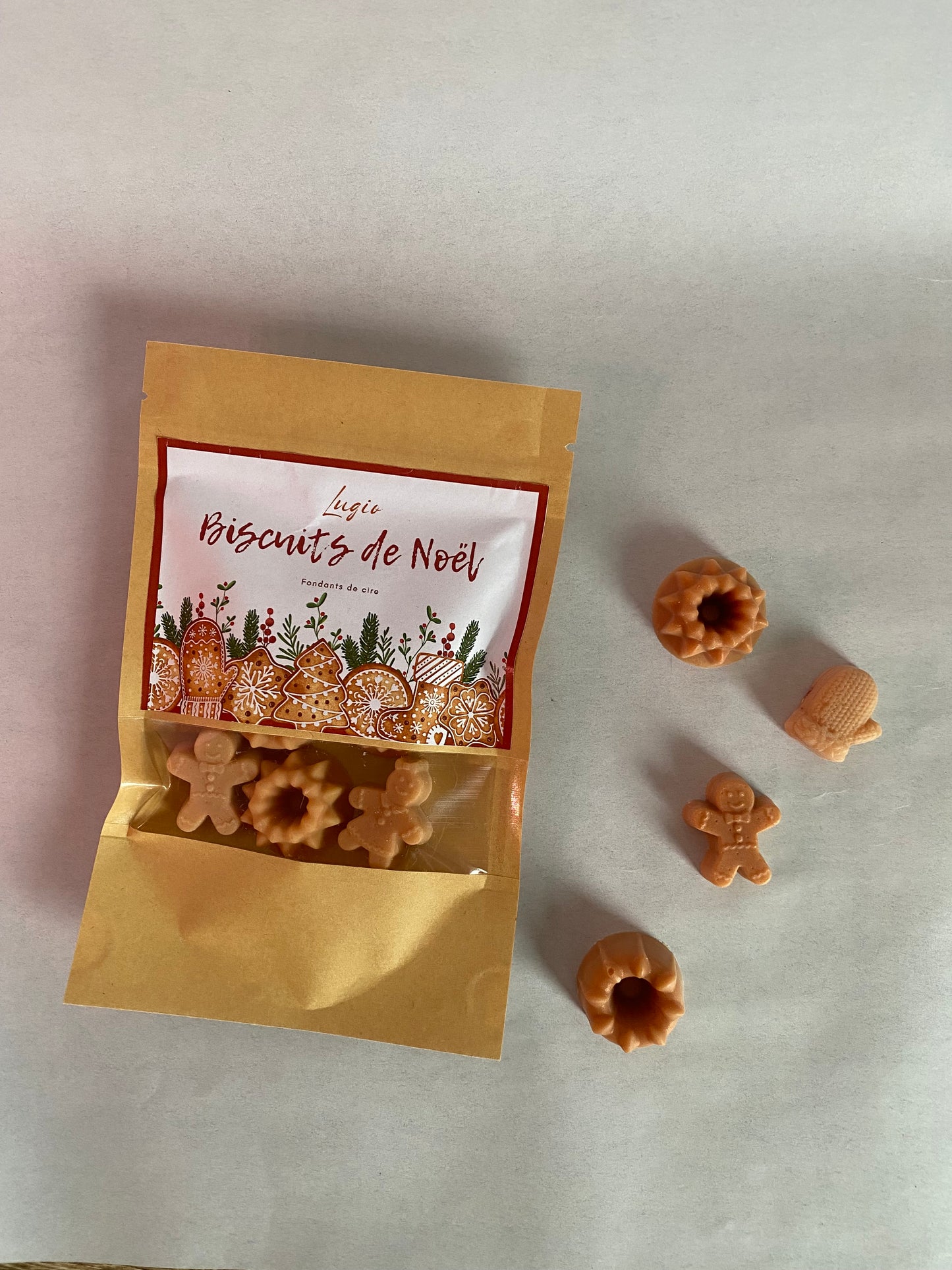 Biscuits de Noël - sachet de fondants parfumés