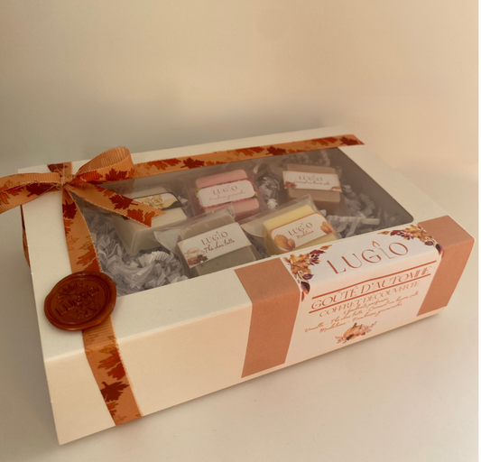 Coffret de fondants gouté d'automne