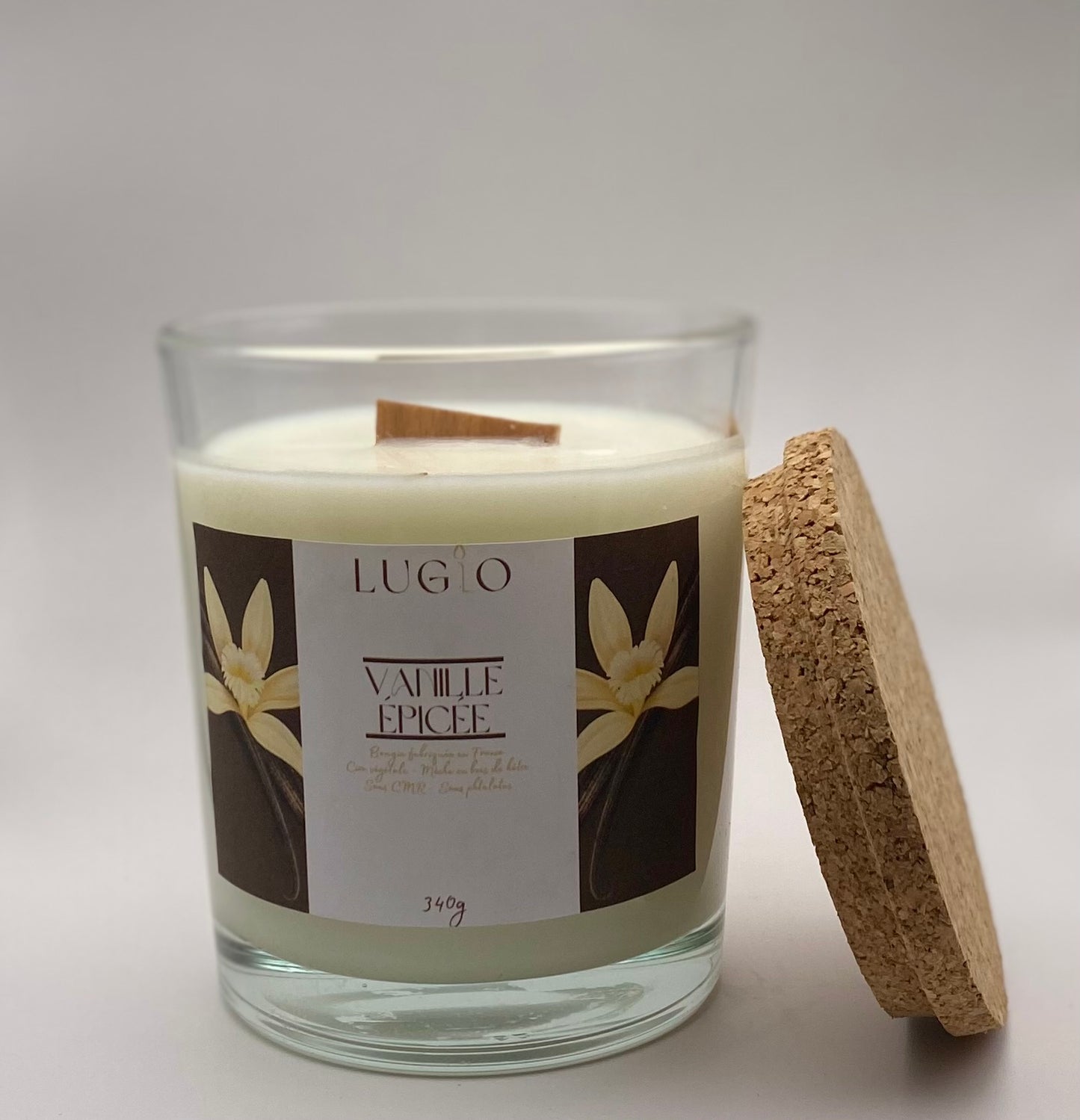 Bougie vanille épicée 340g