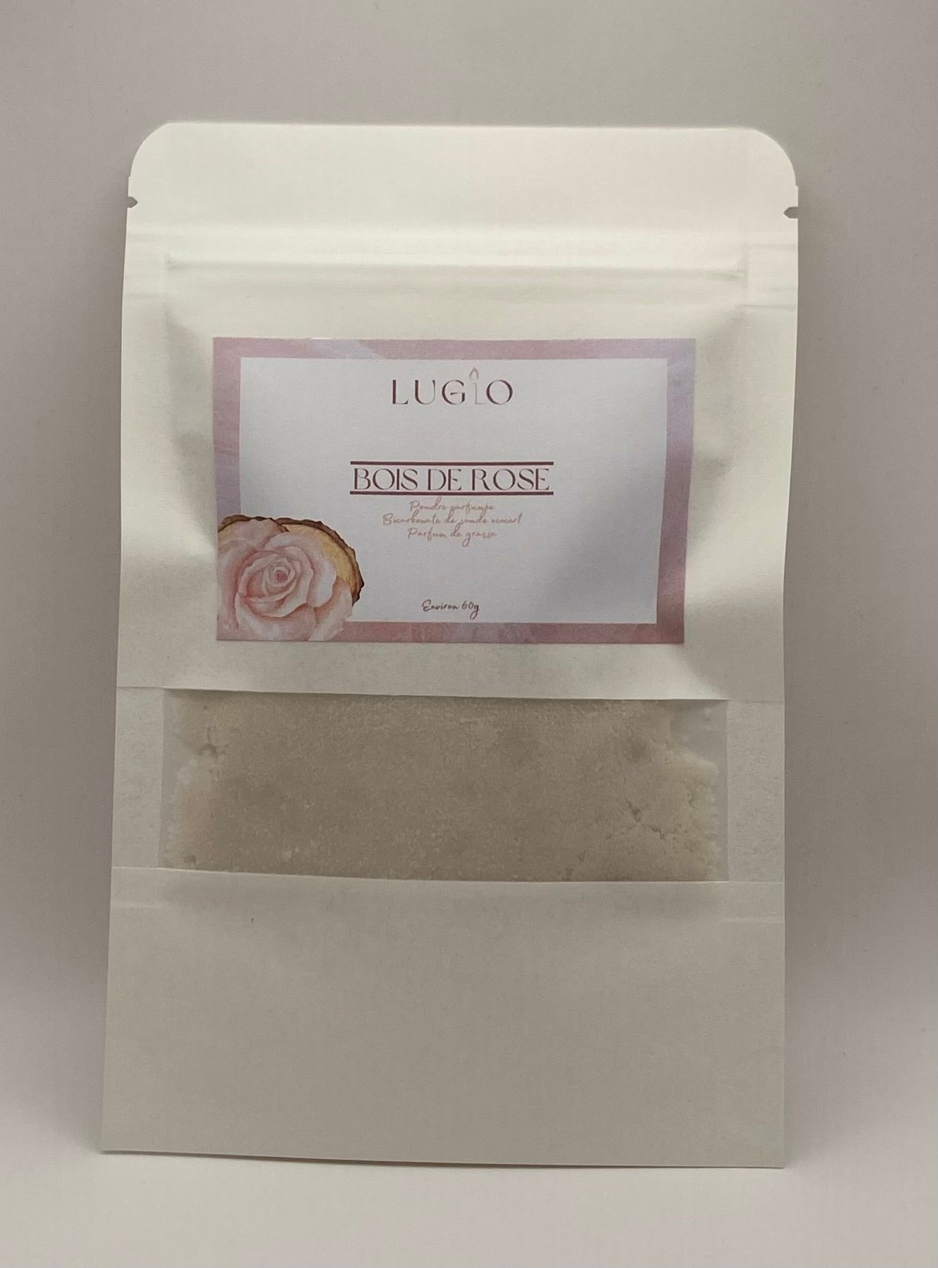 Poudre parfumée bois de rose