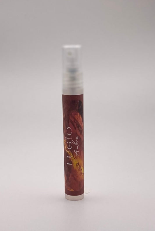Spray format voyage ambre