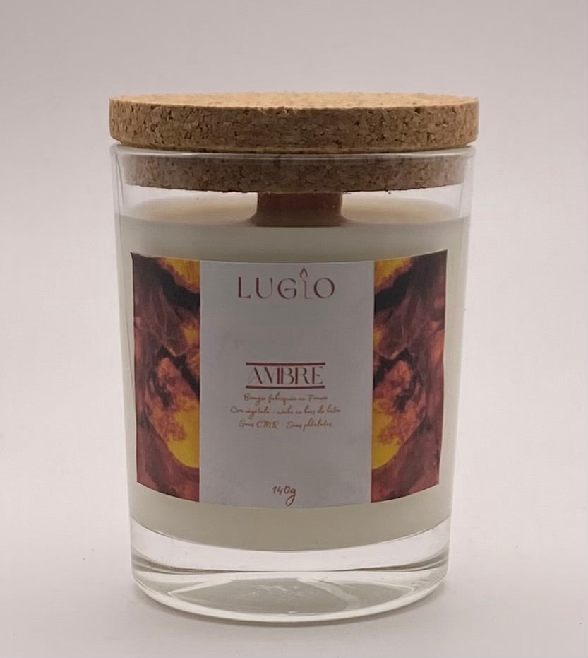 Bougie ambre 140g