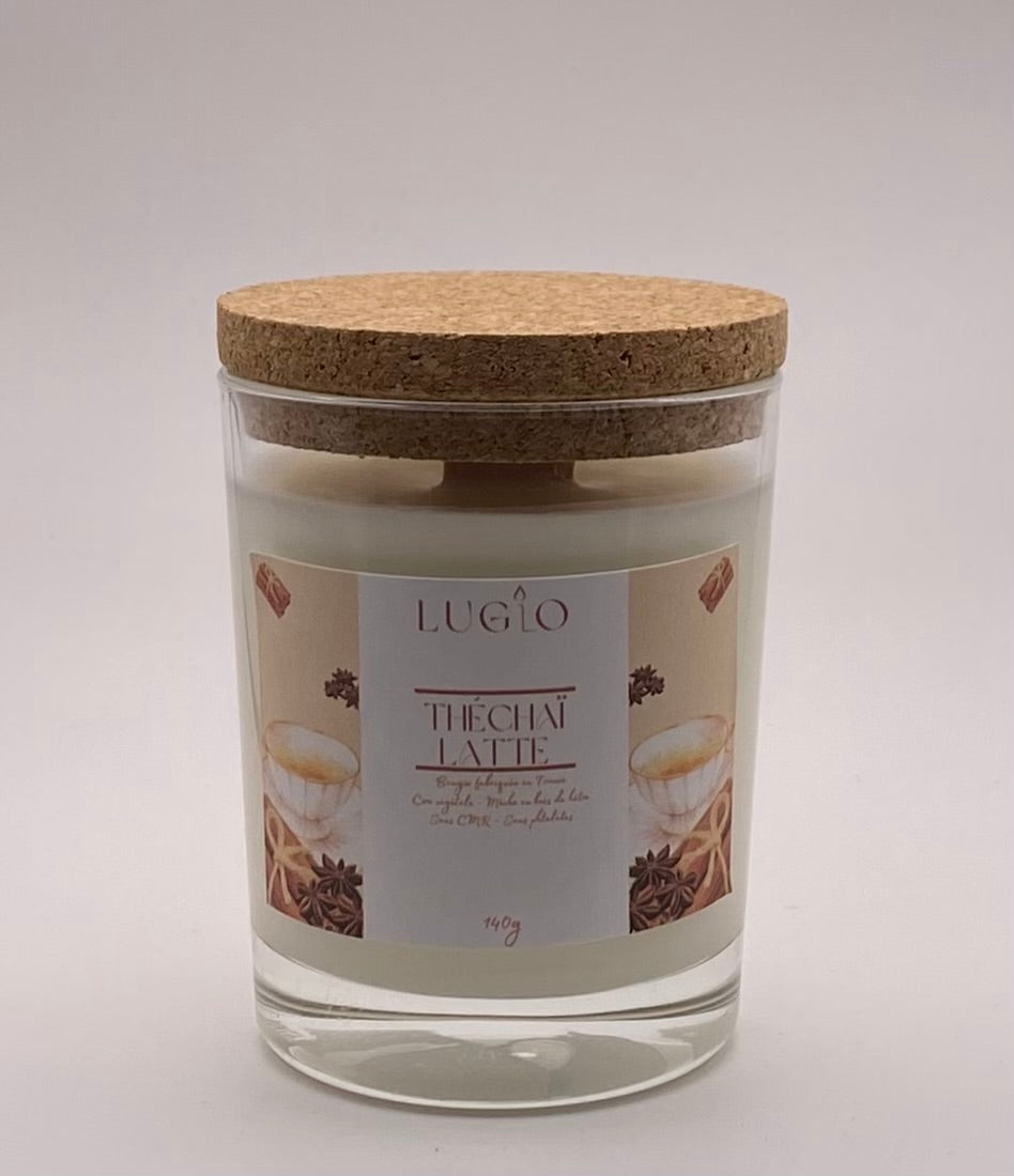 Bougie thé chaï latte 140g