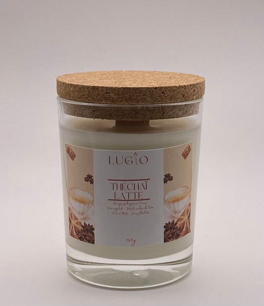 Bougie thé chaï latte 140g