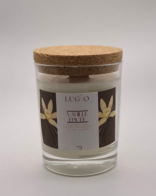 Bougie vanille épicée 140g
