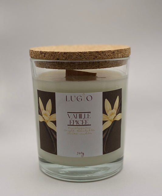 Bougie vanille épicée 340g