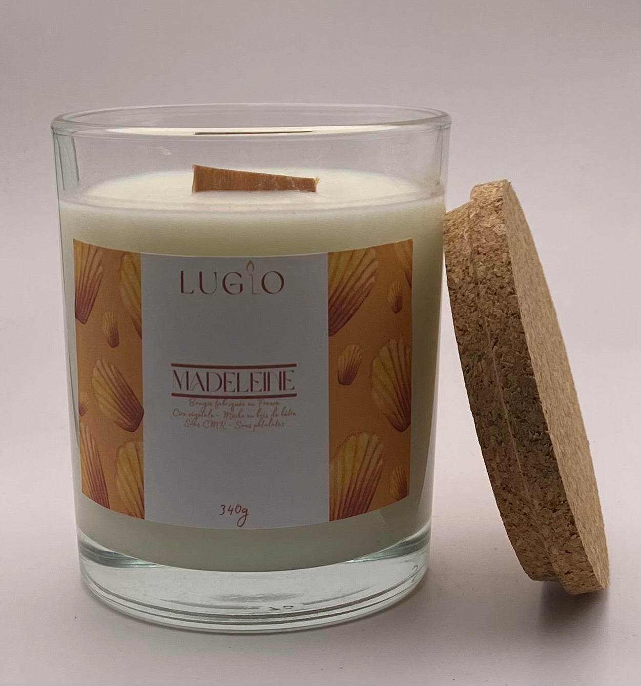 Bougie madeleine 340g