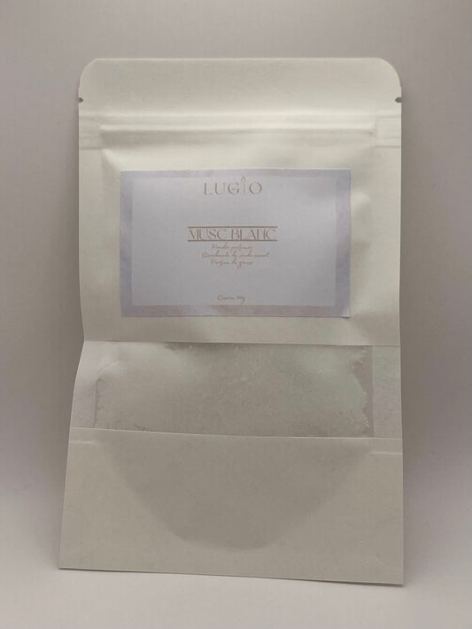 Poudre parfumée musc blanc