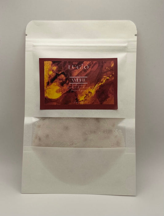 Poudre parfumée ambre