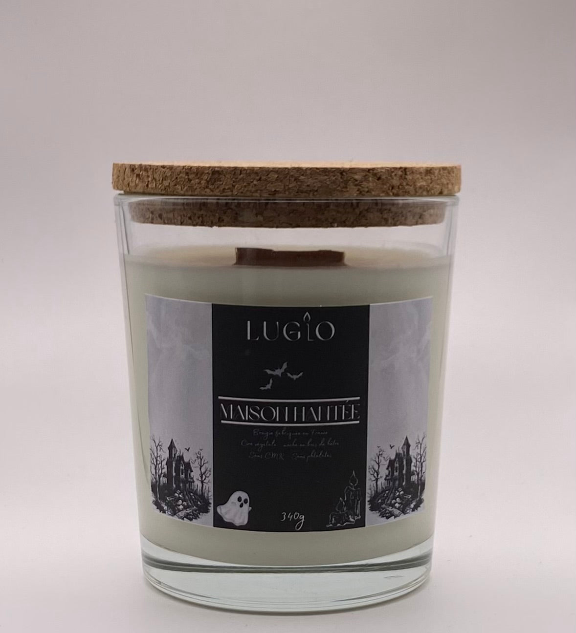 Bougie maison hantée 340g